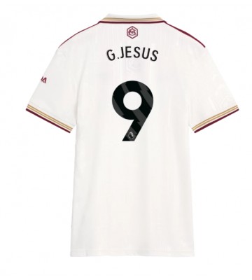 Arsenal Gabriel Jesus #9 Tredjetrøje Dame 2025-26 Kortærmet